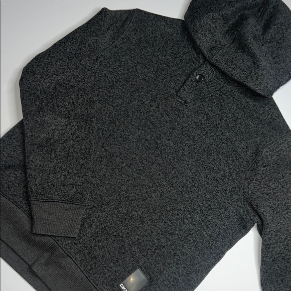 DKNY Men's Charcoal Gray Hoodie Sweater - Picture 5 of 9